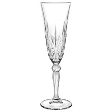 Melodia 160ml Glass Champagne Flutes (Set of 6)